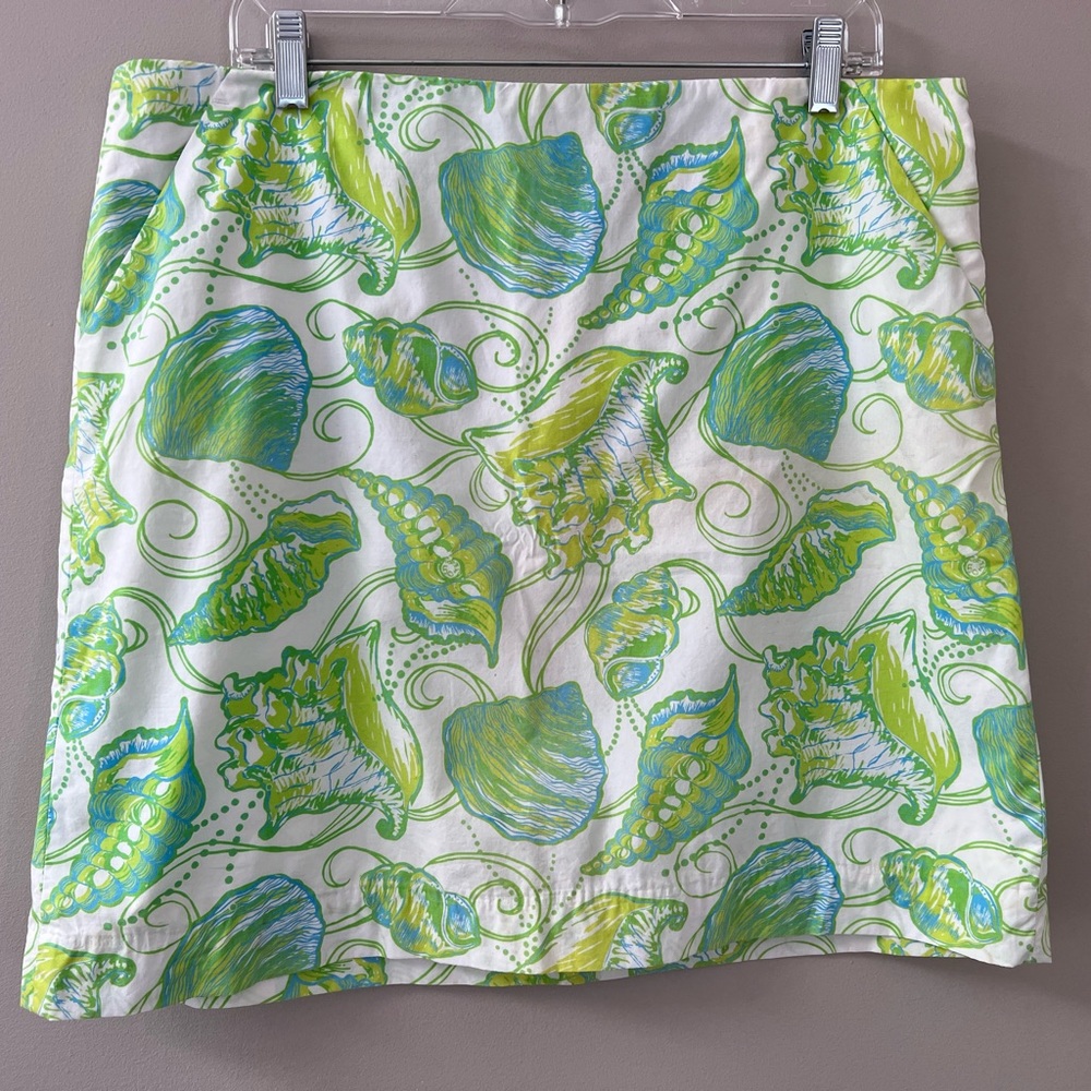 Lilly Pulitzer Seashell Skort Size 14
